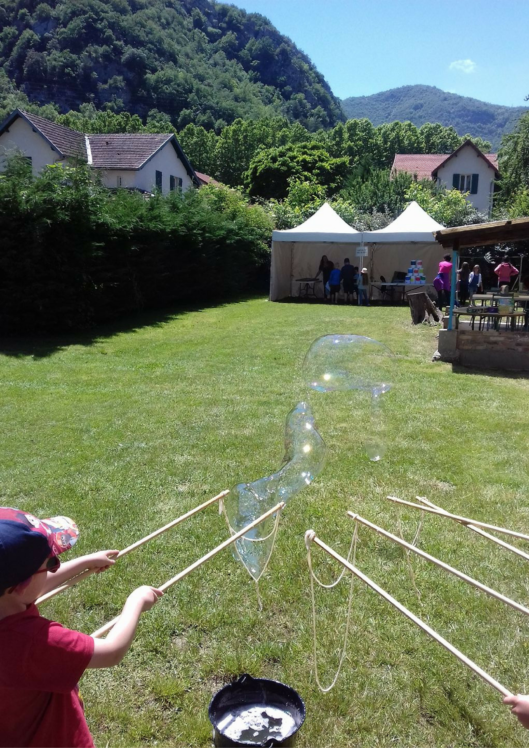 Visuel Bulles de savon géantes + Jeux