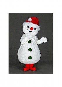 Location mascotte bonhomme de neige en peluche Location mascotte bonhomme de neige en peluche